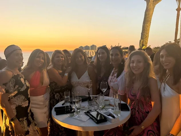 Sunset Gathering at Karam Residence in Amchit